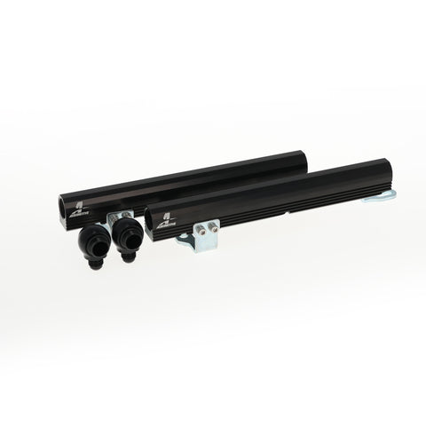 Aeromotive 96-07 GM 3.8L Supercharged L67/L32 Fuel Rails - Black - 14174