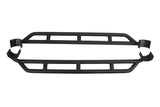 Fishbone Offroad 07-18 Jeep JK 4 Door Wrangler JK Steel Rock Sliders - Blk Textured Powdercoat - FB23009