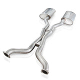 Stainless Works 2003-11 Crown Victoria/Grand Marquis 4.6L 2-1/2in Exhaust S-Tube Mufflers No Tips - CRVIC03CBNTL