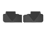 WeatherTech 2014+ Toyota Highlander Rear Rubber Mats - Black - W334