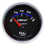 Autometer Cobalt 52mm 240 E/33 F SSE Fuel Level Gauge - 6116