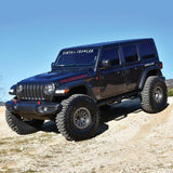 Westin 18-22 Jeep Wrangler JL Unlimited Outlaw Nerf Step Bars - Textured Black - 20-14065
