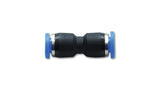 Vibrant Union Straight Pneumatic Vacuum Fitting - for use with 1/4in (6mm) OD tubing - 2672