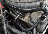 J&L 11-17 Ford Mustang V6 Passenger Side Oil Separator 3.0 V2 - Black Anodized - 3050P-B