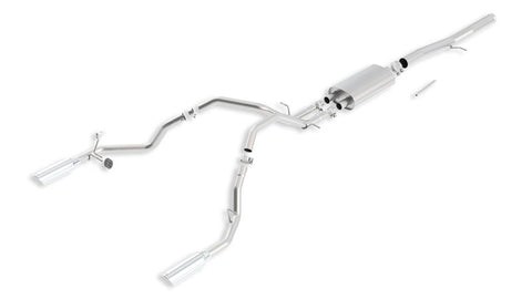 Borla 11 Chevrolet Silverado 1500LT/LTZ / GMC Sierra 1500 SLE/SLT S-Type SS Catback Exhaust - 140437