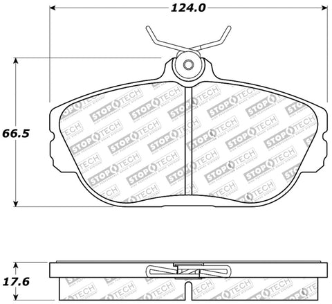 StopTech Fleet Performance Brake Pads - 309.06010