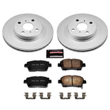 Power Stop 01-03 Toyota Prius Front Z17 Evolution Geomet Coated Brake Kit - CRK1153