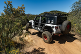Body Armor 4x4 2018+ Jeep Wrangler JL Gladiator JT Tube Doors Rear Pair - JL-6155