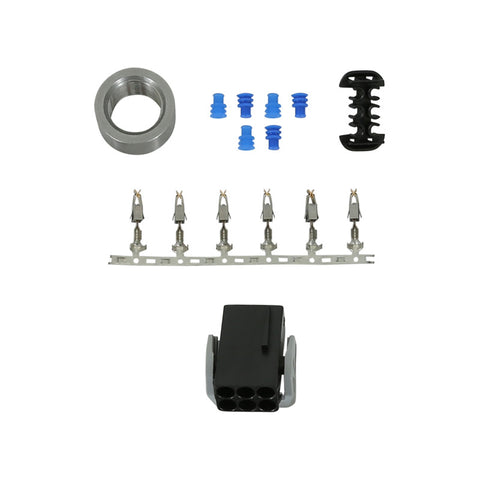 AEM Universal EMS Wideband 02 Kit Sensor/ Bung/ Connector/ Wire-Seals/ Pins - 30-2002