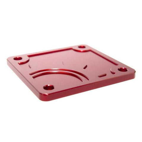 BuiltRight Industries 2020 Jeep Gladiator Bed Plug Plate Cover (Alum) - Red - 110016