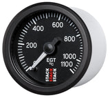 Autometer Stack 52mm 0-1100 Deg C Pro Stepper Motor Exhaust Gas Temp Gauge - Black - ST3313