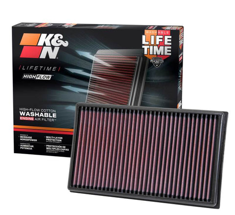 K&N Replacement Air Filter 12-13 VW Golf VII 1.6L/2.0L DSL / 13 Audi A3 1.6L/2.0L DSL/13 A3 1.8L F/I - 33-3005