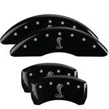 MGP Rear set 2 Caliper Covers Engraved Rear Tiffany Snake Yellow finish black ch - 10203RSBYYL