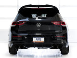 AWE Tuning MK8 Volkswagen Golf R 3in Touring Edition Quad Exhaust - Diamond Black Tips - 3015-43658