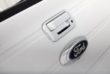 AVS 04-14 Ford F-150 Tailgate Handle Cover 2pc - Chrome - 686551