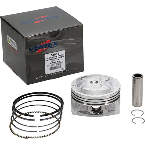 Vertex Piston 07-15 Can-Am Outlander 500 4x4 500cc Cast Replica Piston Kit - 24566