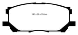 EBC 04-07 Lexus RX330 3.3 Greenstuff Front Brake Pads - DP61681
