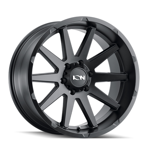 ION Type 143 20x9 / 8x165.1 BP / 0mm Offset / 125.2mm Hub Matte Black Wheel - 143-2981MB