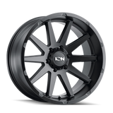 ION Type 143 18x9 / 8x170 BP / 18mm Offset / 125.2mm Hub Matte Black Wheel - 143-8970MB18
