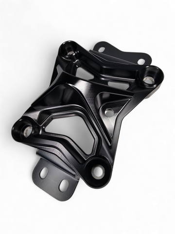 Elektric Offroad 2022+ Can Am X3 Maverick 10 Bolt Radius Rod Plate With Pull Hook (Black) - RRP210014