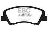 EBC 12+ Hyundai Accent 1.6 Ultimax2 Front Brake Pads - UD1593