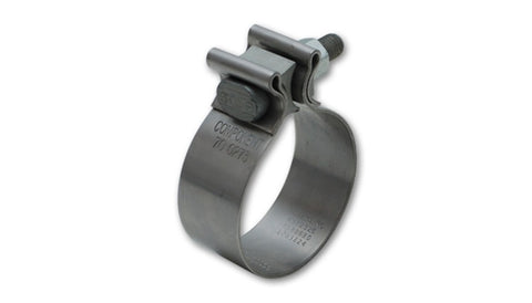 Vibrant SS Accuseal Exhaust Seal Clamp for 3in OD Tubing (1in wide band) - 1167