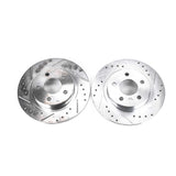 Power Stop 03-05 Buick Park Avenue Rear Evolution Drilled & Slotted Rotors - Pair - AR8264XPR