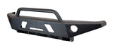 DV8 Offroad 05-15 Toyota Tacoma Front Bumper Winch Ready - Black Powdercoat - FBTT1-01