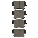 R1 05-23 Dodge Magnum Rear Semi Met Brake Pads - 2311-1057-00