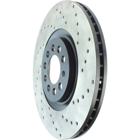StopTech 00-06 Audi TT Quattro / 03/04-12/04 VW Jetta Left Front Drilled CRYO-STOP Rotor - 128.33062CL