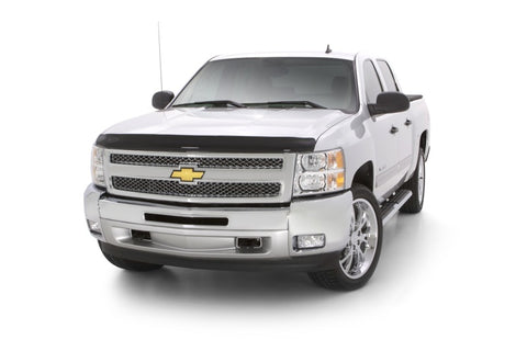 AVS 07-13 Chevy Silverado 1500 Bugflector Medium Profile Hood Shield - Smoke - 23448