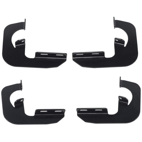 Westin 2007-2013 GMC Silverado/Sierra 1500 Reg Cab Running Board Mount Kit - Black - 27-1735