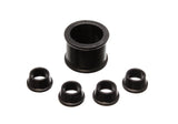 Energy Suspension 88-91 Honda Civic/CRX Black Power Steering Rack Bushing Set - 16.10101G