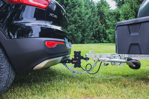 Gen-Y Phantom-X 2.5in Solid Shank 5in Drop 1.6K TW 16K Hitch w/GH-051 (No Flat Towing) - GH-2413X