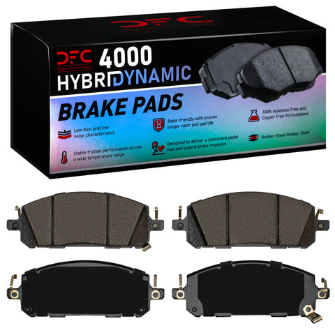 DFC 22-26 Nissan Pathfinder Front 4000 Hybridynamic Brake Pads - 4000-2413-00