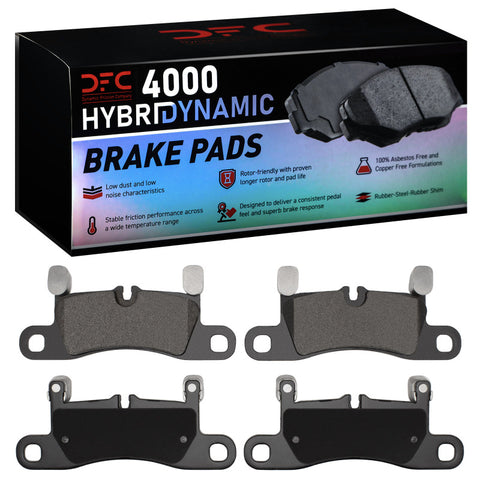 DFC 11-18 Volkswagen Touareg Rear 4000 Hybridynamic Brake Pads - 4000-1453-00
