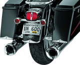 Kuryakyn Rear Fender Or Saddlebag Accent Tips Chrome (Pair) - 8640