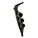 Autometer 92-97 Ford F Series (exc 97 F-150) Triple Pillar - Black - 17303