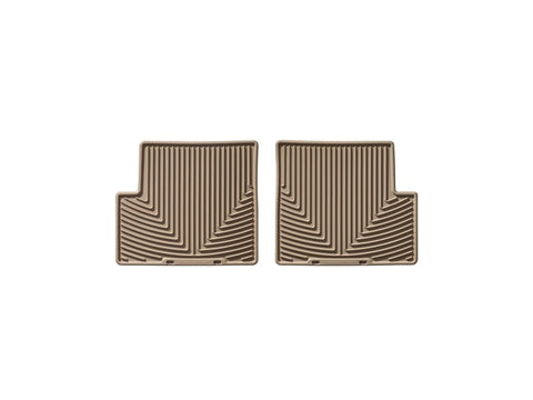 WeatherTech 02+ Mercedes-Benz G-Class (W463) Rear Rubber Mats - Tan - W125TN