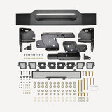 Westin 16-18 Chevrolet Silverado 1500 Pro-Series Front Bumper - Textured Black - 58-411005