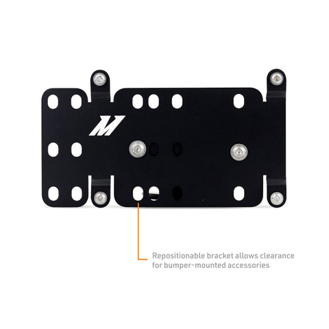 Mishimoto 2011+ Ford F-250/F-350 License Plate Relocation Bracket - MMLP-F2D-11