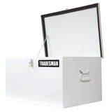 Tradesman Steel Job Site Box/Chest (Light Duty/Small) (24in.) - White - 88024T