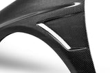Seibon 06-07 Subaru WRX/STi (Sedan Only) 10mm Wider Carbon Fiber Fenders - FF0607SBIMP