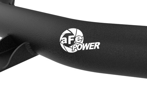 aFe 21-22 Ford Bronco V6-2.7Ltt BladeRunner Alum Hot Charge Pipe - Black - 46-20588-B