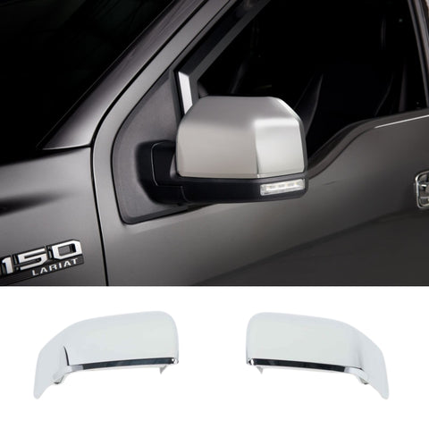 Putco 15-20 Ford F-150 - Skull Cap Replacement (Replaces upper Painted Cap) Mirror Covers - 401161