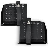 Go Rhino XVenture Gear Hard Case Mount Long 44in. (Mount ONLY for XRS/SRM Racks) - Tex. Blk - XG451607M