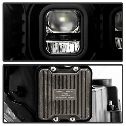 Spyder 19-22 Dodge Ram 2500/3500 (Halogen Model Only) Proj. Headlights (PRO-YD-DR19HDHALAP-SEQ-BK) - 5088604