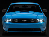 Raxiom 10-12 Ford Mustang w/ Factory Halogen LED Projector Headlights- Blk Housing (Clear Lens) - 422461