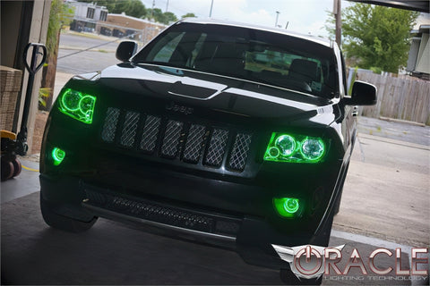 Oracle Jeep Grand Cherokee 11-13 LED Halo Kit - Blue - 2336-002