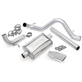 Banks Power 12-15 Jeep 3.6L Wrangler (All) - 4dr Monster Exh Sys - SS Single Exh w/ Chrome Tip - 51343